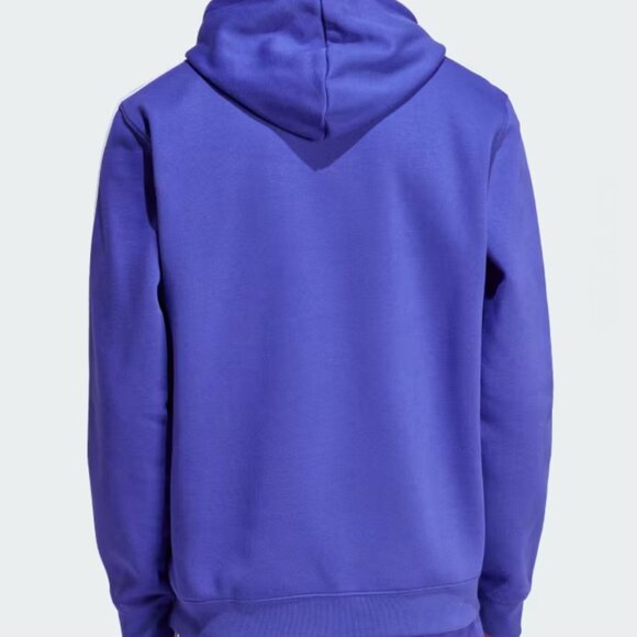 Adicolor Adidas Classics 3-Stripes Hoodie Energy Ink NWT XL Mens $70 - Picture 9 of 10